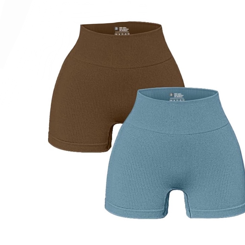2 pack thick ribbed spandex